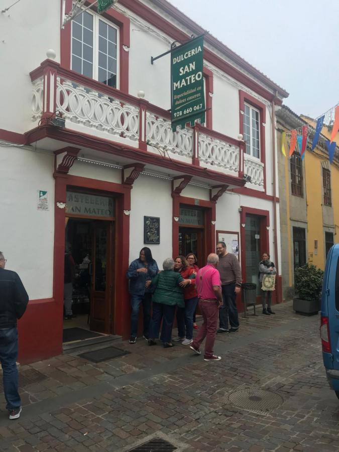 Viviendas Vacacionales San Mateo Вега де Сан Матео Экстерьер фото